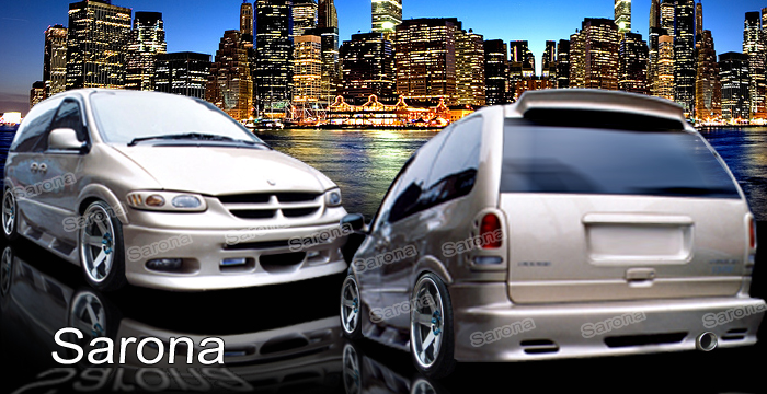 Custom Dodge Grand Caravan Body Kit  Mini Van (1996 - 2000) - $1390.00 (Part #DG-021-KT)